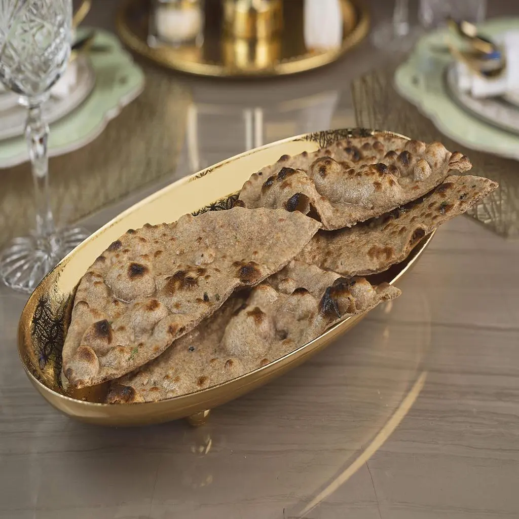 خبز قمح ساده / زبدة